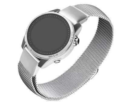 Pasek i akcesoria do zegarków FIXED Mesh Strap do Garmin Fenix QuickFit silver (20mm)